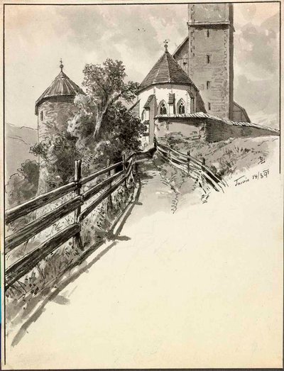 Parish Church in Trbizu by Ladislav Benesch